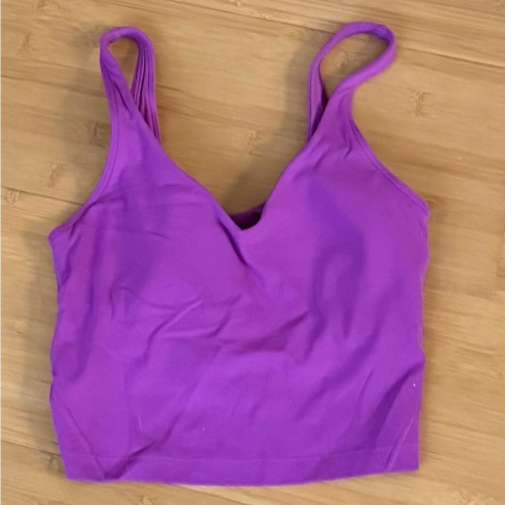 lululemon Purple align tank Top
